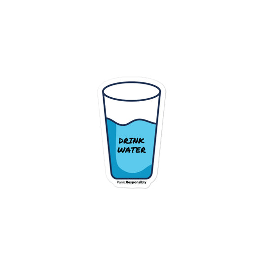 Drink Water Sticker