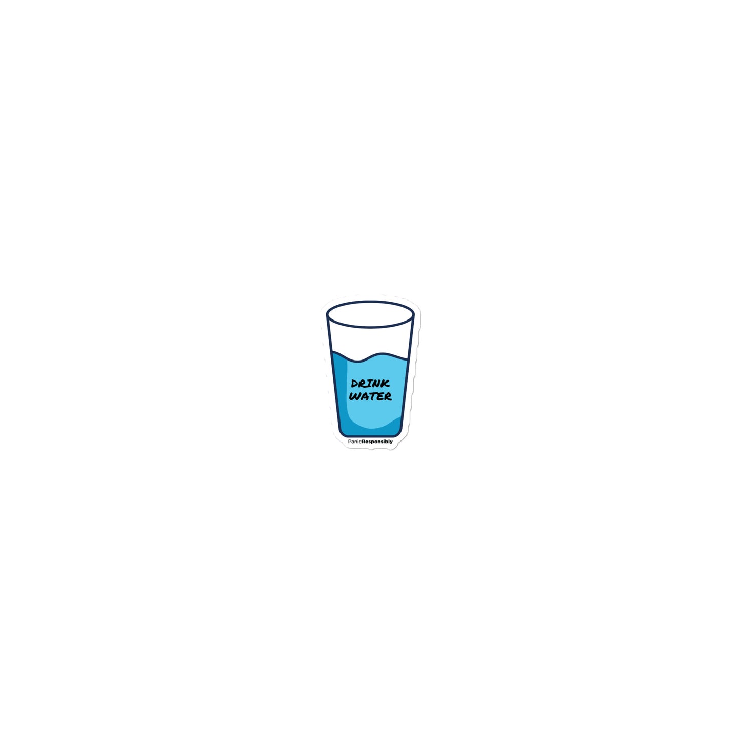 Drink Water Sticker