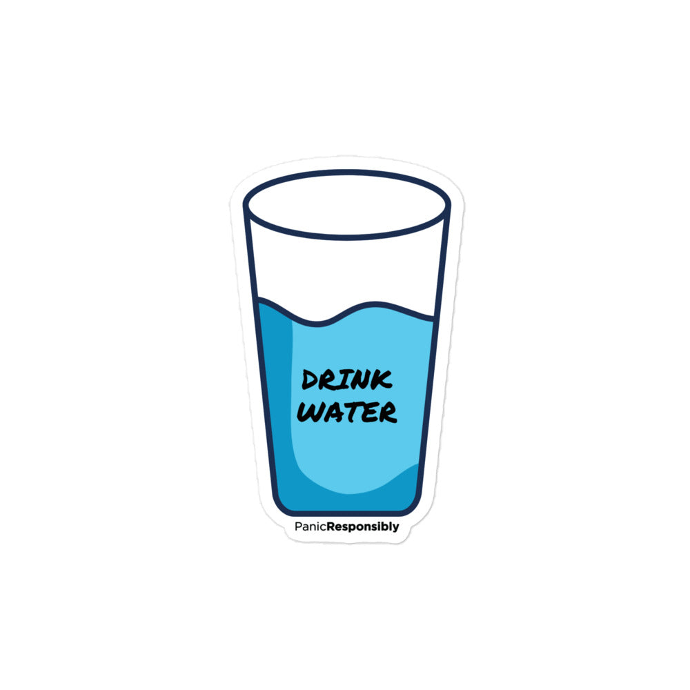 Drink Water Sticker