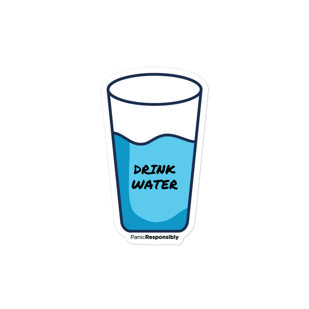 Drink Water Sticker